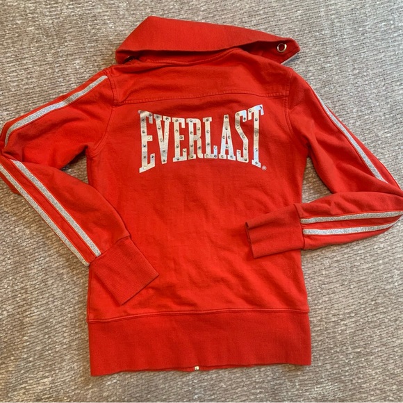 EVERLAST retro Swarovski track jacket - Picture 3 of 11